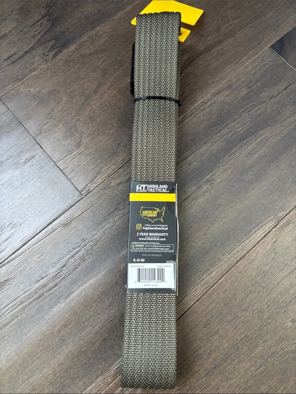 Highland Tactical new tags